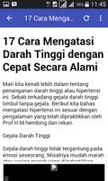 CARA MENGATASI DARAH TINGGI screenshot 1