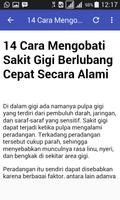 CARA MENGATASI SAKIT GIGI الملصق