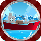 3D Passengers Ship Transporter icon