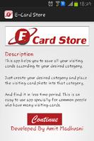 E-Card Store Affiche