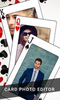 Playing Card Photo Editor الملصق