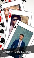 Playing Card Photo Editor Affiche
