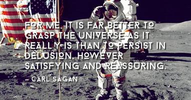 Carl Sagan Quotes Affiche