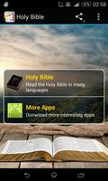 Holy Bible plakat