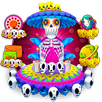 3D Carnival Skull Theme APK