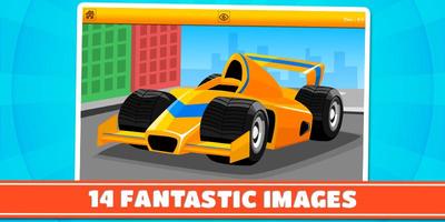 Cars and Vehicles Kids Puzzles ภาพหน้าจอ 1