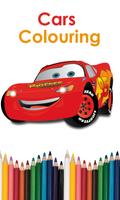 Cars Colouring Affiche