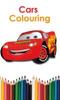 Cars Colouring plakat