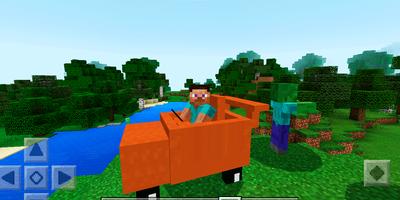 Mine Cars. Аддон MCPE скриншот 3