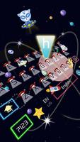 cartoon ufo alien keyboard space rocket stars Ekran Görüntüsü 1