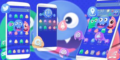 Cartoon Android Spirit Launcher syot layar 3