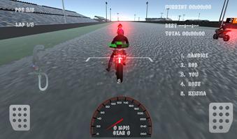 برنامه‌نما 3D Motorcycle Driver Racing عکس از صفحه