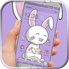Cartoon Bunny Pascua icono