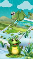 2 Schermata Cartoon Green Frog