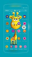 برنامه‌نما Happy Giraffe Theme عکس از صفحه