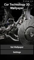 Car Technology 3D Wallpaper Cartaz