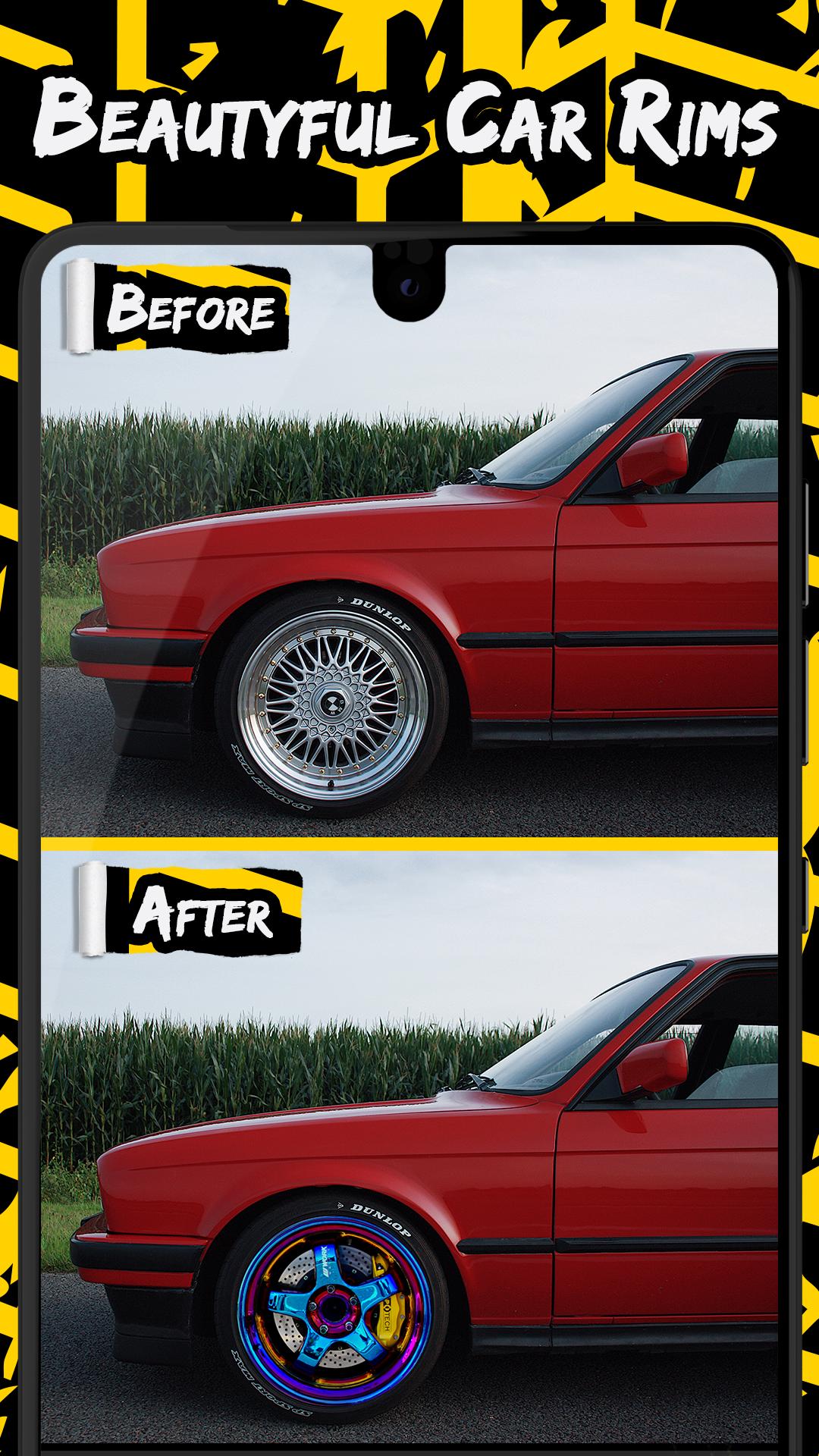 Rims On My Car - Tire wheel Photo Editor! APK pour Android Télécharger