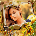 Book Photo Frame Zeichen