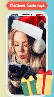 Christmas Santa Cap Photo Editor Cartaz