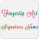 Fingertip Art Signature Name APK