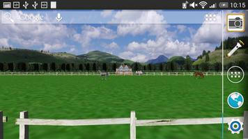 Horse Farm Livewallpaper 3D capture d'écran 2