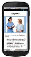 Castleman Disease & Symptoms capture d'écran 2