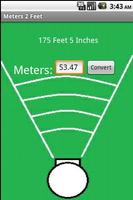 Meters 2 Feet poster