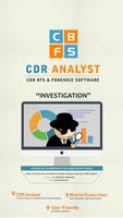 Poster CBFS - CDR Analyst App -  Rajasthan Police