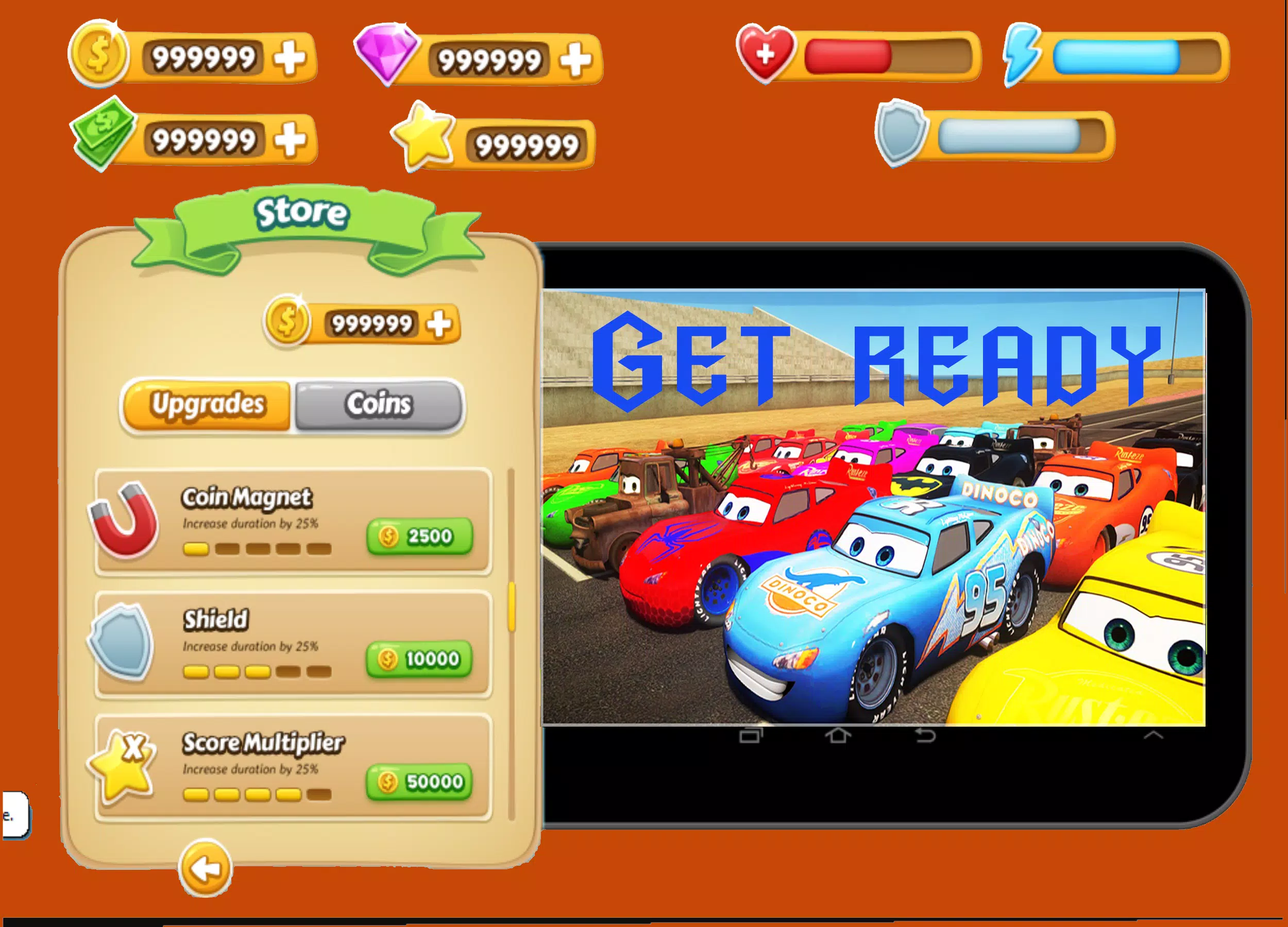 Car Lightning McQueen Race Online Speed Games 