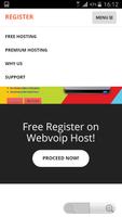 Webvoip Hosting capture d'écran 1