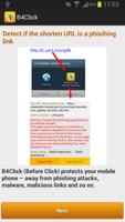 B4Click防駭通 -偵測APP不明網址安全性，反詐騙網址 海報