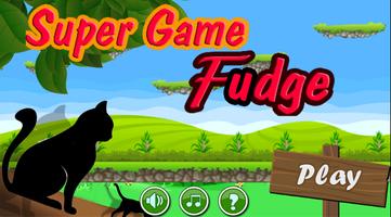 Super Cat Game fudge Adventure Affiche