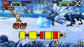 Dragon Hunter - Puzzle RPG capture d'écran 1