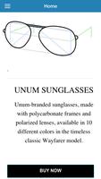 Unum Sunglasses captura de pantalla 1