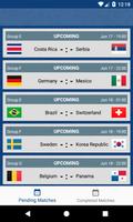 FIFA World Cup 2018 Score Match Affiche