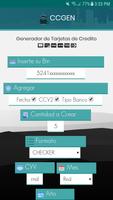 Generador de Tarjetas de Credito - CCGEN スクリーンショット 3