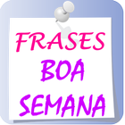 frases boa semana em imagens иконка