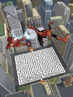 Spiderman in The Maze USA Affiche