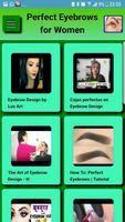 Perfect Eyebrows for Women โปสเตอร์