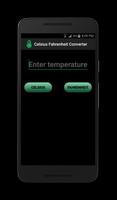Celsius Fahrenheit Converter الملصق