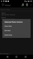 xNotes Secure Notepad captura de pantalla 2