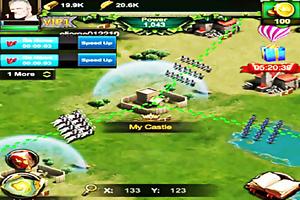 Hint Clash Of King پوسٹر