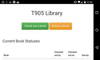 T905 Library screenshot 1