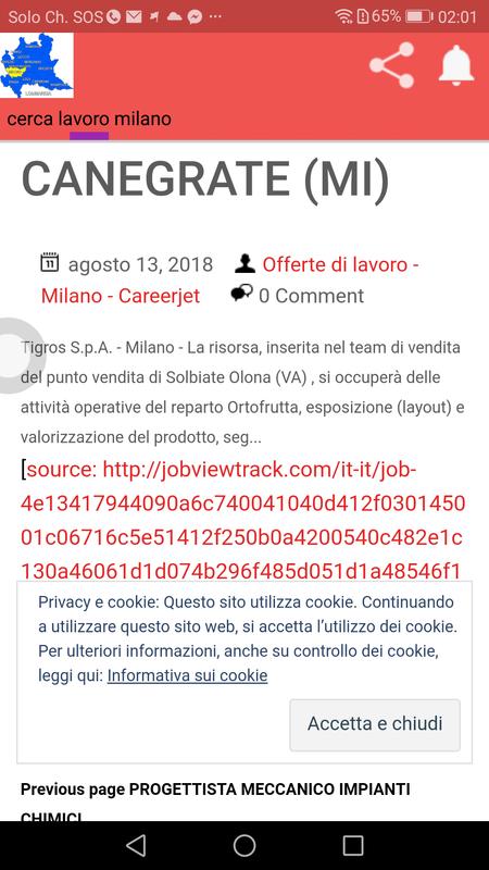 Cerca lavoro milano Scopri tutte le offerte di lavoro a Milano: trova il tuo lavoro ideale tra le migliaia di annunci presenti su Jobrapido! Offerte di Lavoro a Milano | europegamexma.gq agenzia per il lavoro, filiale di Milano restelli, cerca per importante cliente del settore servizi Milano (Maciachini) Vuoi rivedere i tuoi annunci preferiti? Clicca qui.