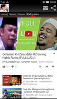 Video Ceramah KH Zainuddin MZ capture d'écran 3