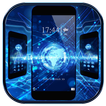 Blue tech science style theme