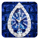 Luxurious Diamond Clock Theme APK