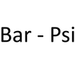 Converter: Bar - Psi