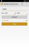 Simple Currency Converter syot layar 2