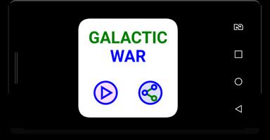 Galactic War captura de pantalla 1